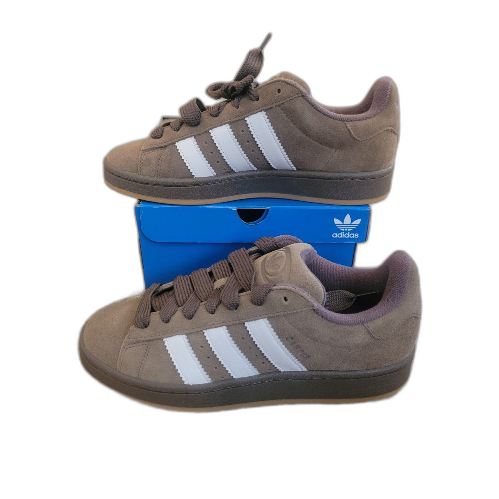 Adidas Campus 00s Sneakers Men's Size 9 Earth Strata White Suede Retro Skate Y2K